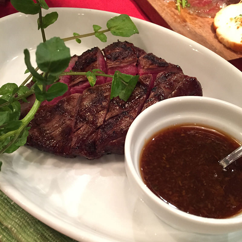 ちょっとクセのあったお肉。